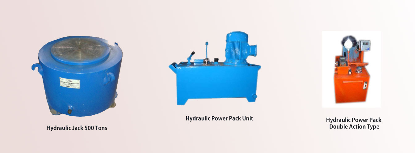 Hydraulic Jack, Hydraulic Equipments, Hydraulic Power Packs, Hydraulic  Cylinders